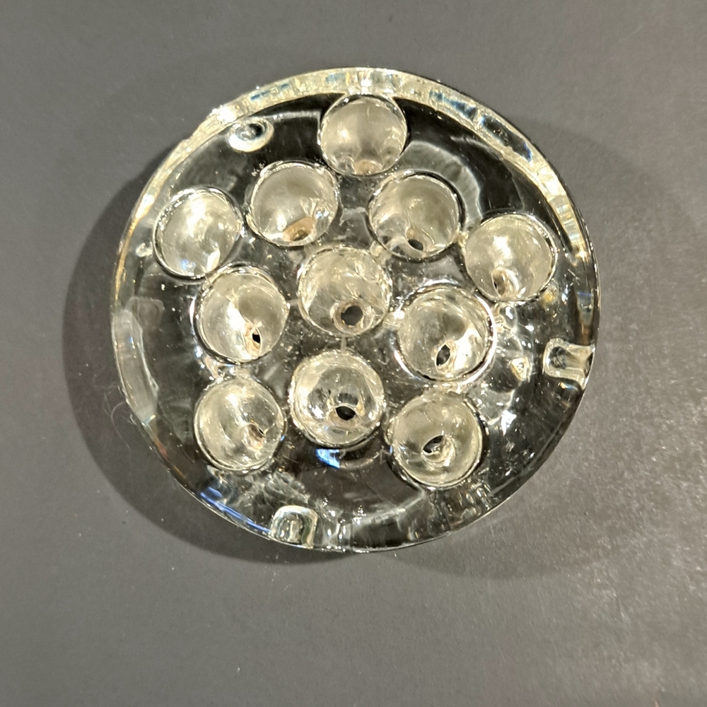 Clear Glass Flower Frog Vase Insert - Transparent Floral Holder